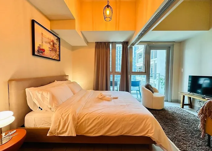 Chic Classy 1br Bgc Uptown Parksuites T2 W Balcony Apartamento *